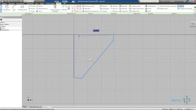 Адаптивные детали в Autodesk Inventor смотреть онлайн