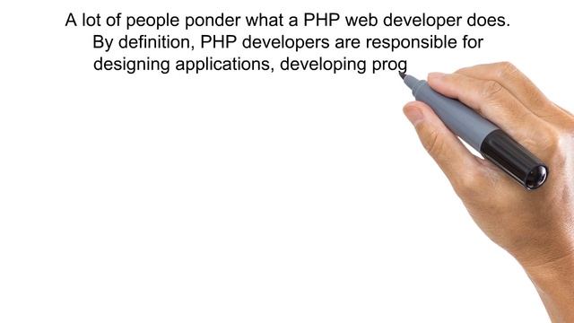 Php Web Developer смотреть онлайн