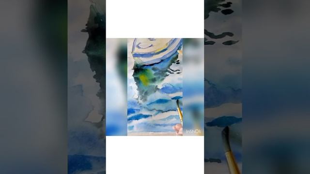 Бесплатный мастер класс "Лодка с отражением" часть 2 смотреть онлайн