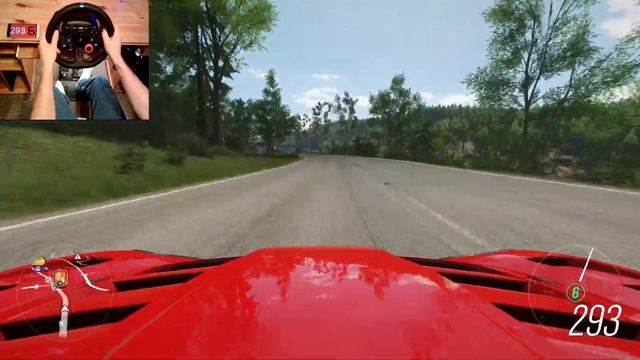 Ferrari 599xx Evo - Forza Horizon 4 | Logitech g29 gameplay | 4K смотреть онлайн