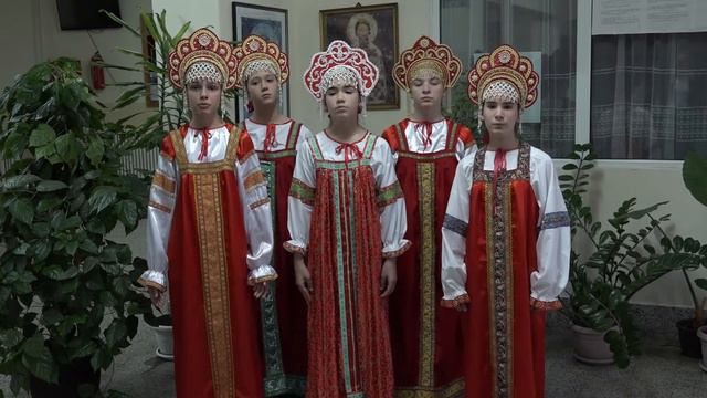 Хор акапелла сербских девочек исполняет русскую песню. смотреть онлайн