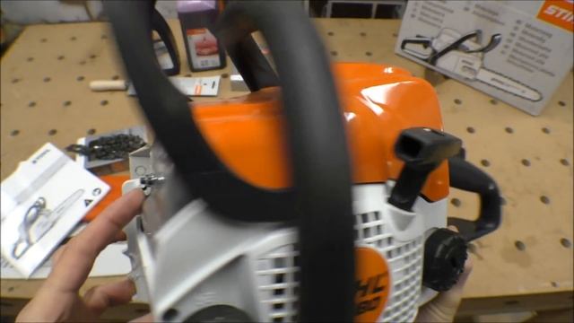 Обзор бензопилы Stihl ms 180 смотреть онлайн