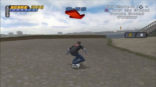 Tony Hawk's Pro Skater 4 (PS2) - Alcatraz: Pro Goals смотреть онлайн