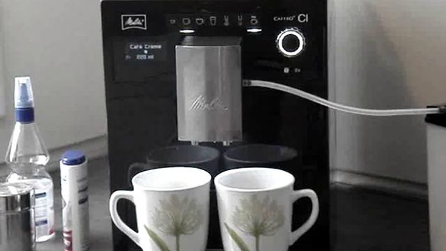 Melitta Caffeo CI 2 große Kaffee Crema смотреть онлайн