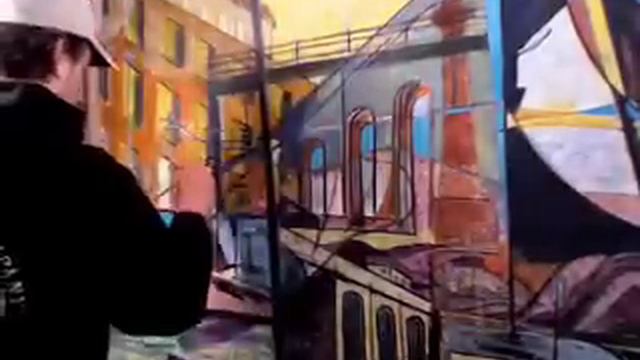 oil painting w/ T.S.PEW (THE TUG) music BILL LASWELL смотреть онлайн