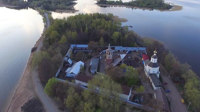 DJI.Полёт над северной частью Осташкова. смотреть онлайн