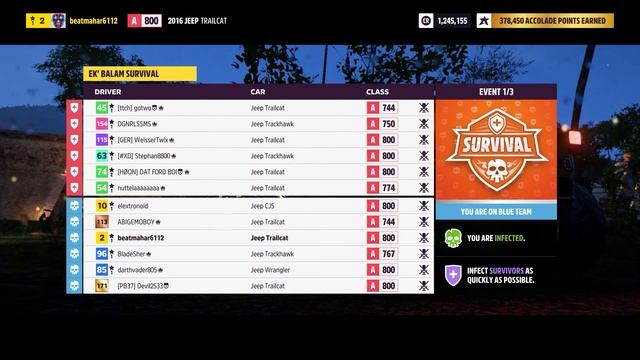 SEASONAL PLAYGROUND GAMES - JEEP THRILLS | SERIES 5 - AUTUMN | FORZA HORIZON 5 | 2022 смотреть онлайн