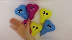 Изучаем цвета Лопаем шарики с водой Поем песенку