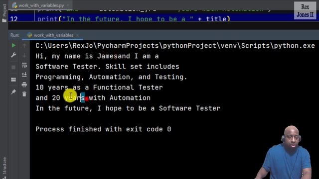 ✔ Python: How To Work With Variables, Data Types, & Comments смотреть онлайн