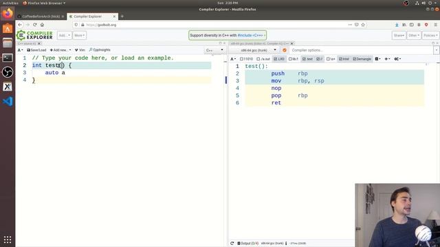 Tools of the Trade: Compiler Explorer смотреть онлайн