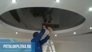 Как мыть глянцевый натяжной потолок в домашних условиях