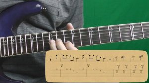 How to Play solo Highway Star by Deep Purple Как играть, Guitar lesson