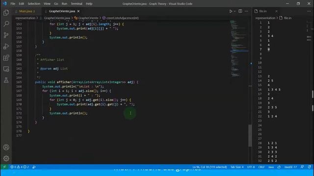 Théorie des graphes avec Java (Partie 11) : Listes d'adjacence d'un graphe orienté, B Darija شرح смотреть онлайн