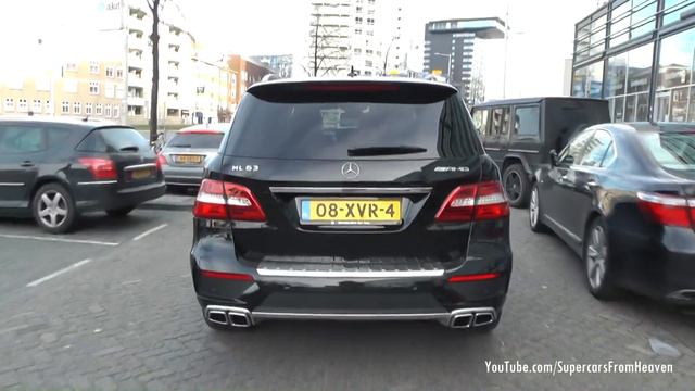 2013 Mercedes-Benz G65 AMG & ML63 AMG W166 Sound!! - Start-up, Hard-Rev!