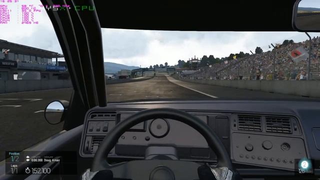 Project CARS - Ford Sierra test drive on Monterey track смотреть онлайн