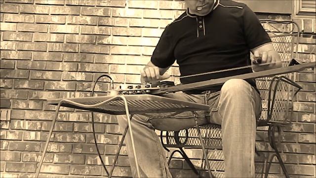 The "Lock & Key Diddley Three" - Three String Diddley Bow / Slide, Lap, Resonator Guitar смотреть онлайн