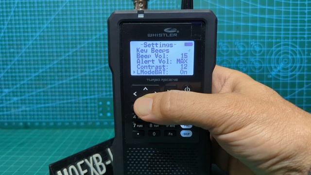 WHISTLER TRX-1 Scanner BackLight Time - When on Battery Power & USB Lead смотреть онлайн