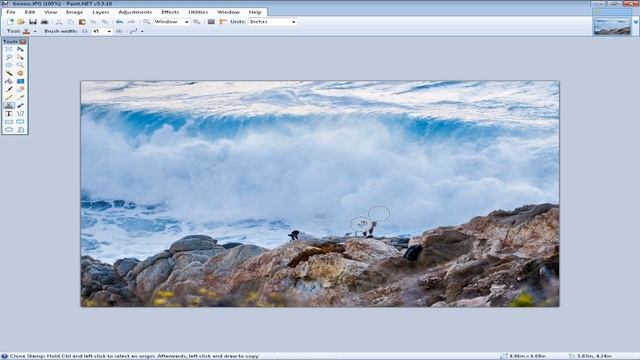 How to use clone stamp tool in Paint Net смотреть онлайн