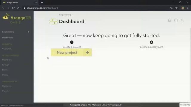 Projects with ArangoDB Oasis смотреть онлайн