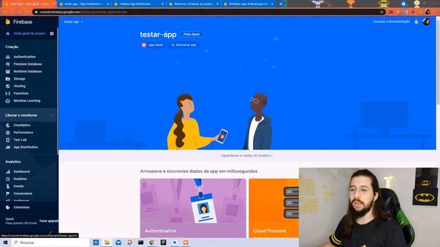 Como testar as versões dos seus Apps com Firebase - App Distribution смотреть онлайн