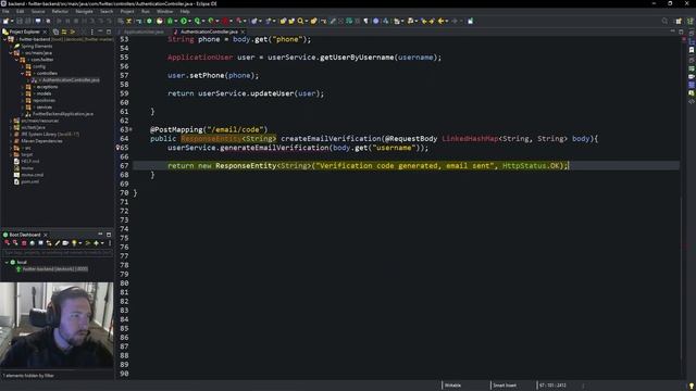 Lets Build Twitter From the Ground Up: Episode 7 || Java, Spring Boot, PostgreSQL and React смотреть онлайн