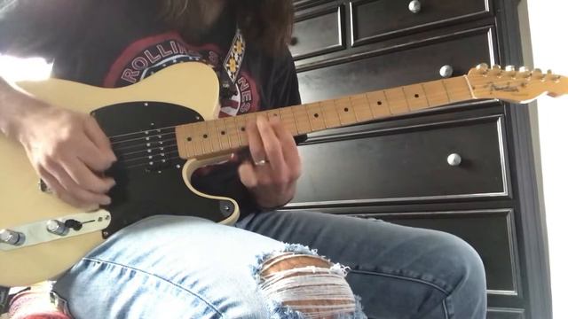 Men At Work - Who Can It Be Now? Saxophone Solo On Guitar смотреть онлайн