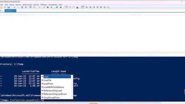 Use DLL with Powershell смотреть онлайн