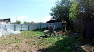 Дом за 150 т.р. Фундамент из покрышек