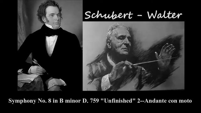 Schubert Symphony No 8 Unfinished Bruno Walter смотреть онлайн