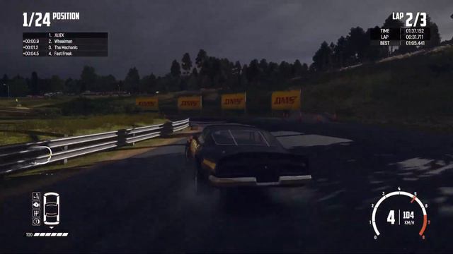 Wreckfest PS5 Pinehills Raceway - Main Circuit PS5 Gameplay смотреть онлайн