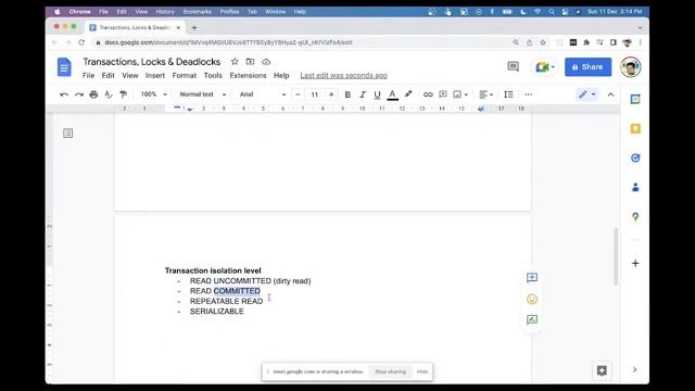 Transactions, Locks and Deadlocks смотреть онлайн