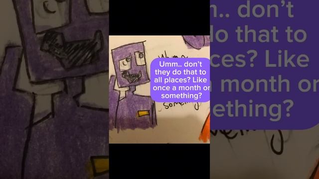 you guys asked for this? (I PROMISE THIS IS THE ONLY WEIRD ONE??) #fnaf #comic #cringe смотреть онлайн