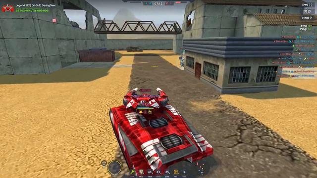 Isida Vampire/Paladin & Tesla Incendiary/Mammoth/Trickster on Industrial Zone CTF | Tanki Online смотреть онлайн