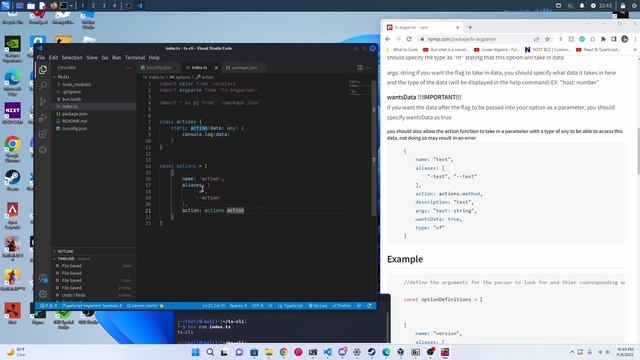 Make a CLI in typescript! смотреть онлайн