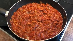 Соус Болоньезе. Простой и вкусный рецепт.