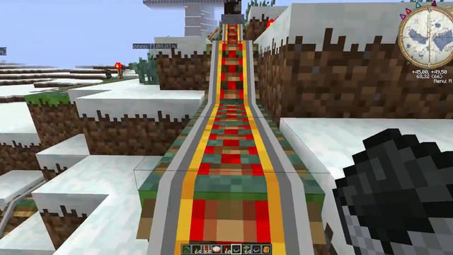 [Minecraft]Корова на вагонетке смотреть онлайн