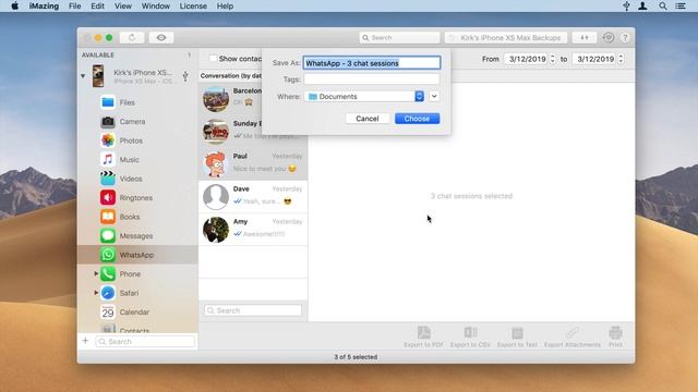 How to Export or Print Your iPhone Text Messages and WhatsApp Chats смотреть онлайн