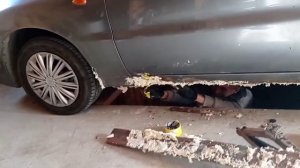 ремонт порогов.без сварки ..