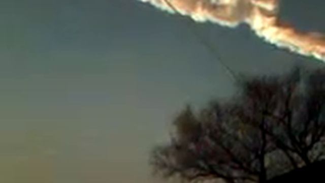 Метеорит Челябинск 15. 02. 2013.посёлок Петровский ,Красноармейского района. смотреть онлайн