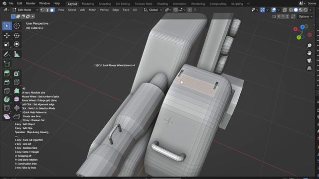 Make a Robot in 1 hour - Grid Modeler (blender addon) смотреть онлайн