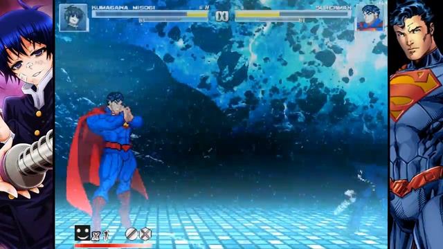 [MUGEN] Kumagawa Misogi vs Superman (Kal el) смотреть онлайн