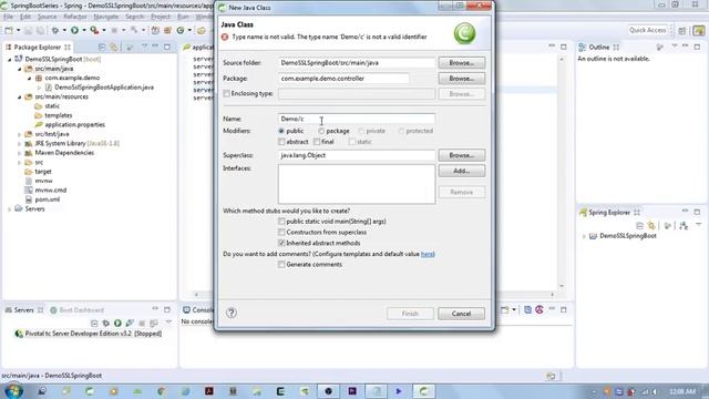 SSL Concept And Demo In Spring Boot