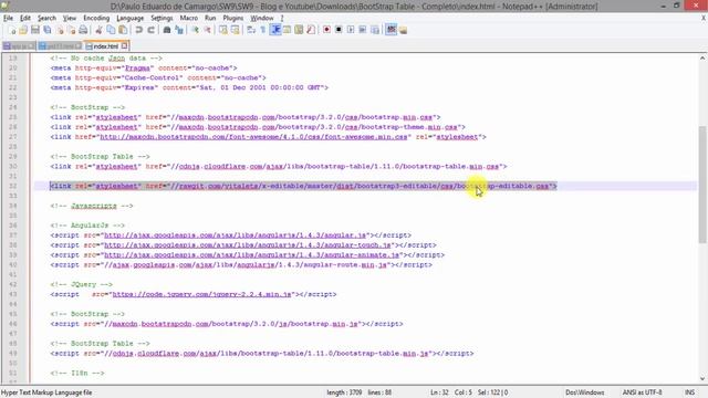 GRID BootStrap Table com Angular JS - Parte Final - SW9 смотреть онлайн