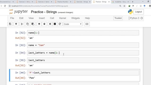 2. Python String Manipulation - Part3 смотреть онлайн