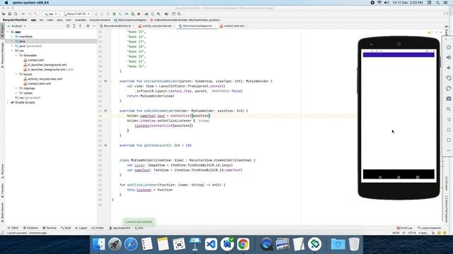 RecyclerView in Android (Kotlin) - 029 #RecyclerView #Kotlin..#2021 смотреть онлайн