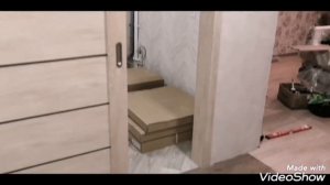 Межкомнатная одиночная раздвижная дверь