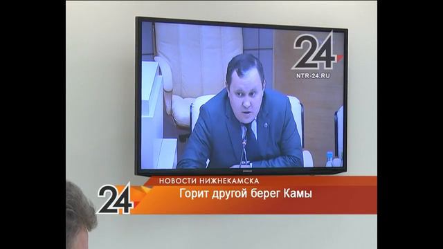 Нижнекамцы стали свидетелями крупного пожара в Елабужском районе смотреть онлайн