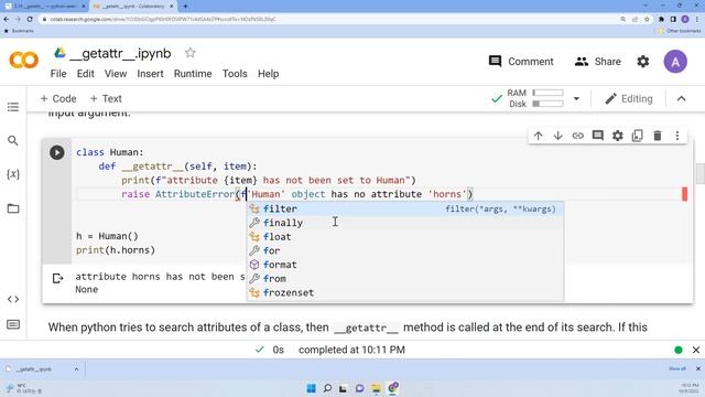 understanding __getattr__ in python | oop in python | urdu | Hindi смотреть онлайн
