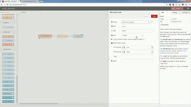 Node-RED ADAM 6000 DO Demo смотреть онлайн