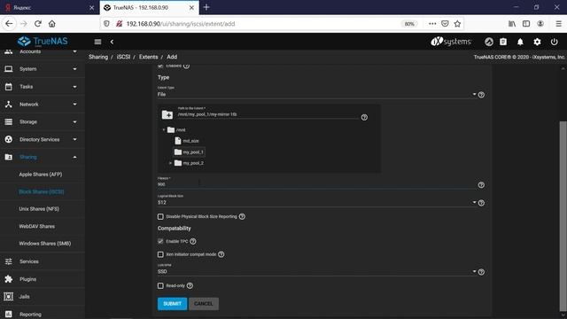 Как сделать сетевое хранилище NAS сервер / урок #4 смотреть онлайн
